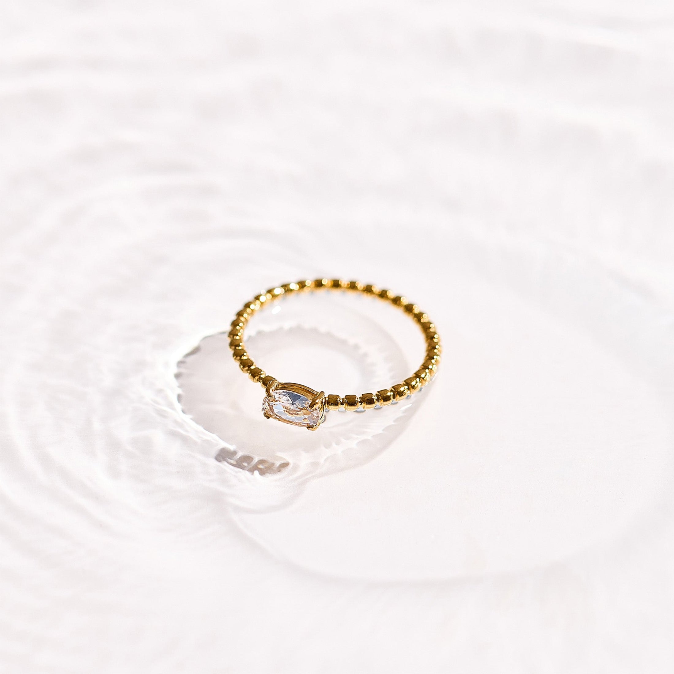 Oval Radiance Ring