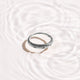 Starburst Crystal Band Ring