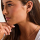 Smooth Curve Hoop Earrings