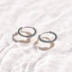 Chunky Twist Hoop Earrings