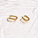 Slim Block Hoops