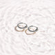 Marquise Crystal Huggie Hoop Earrings