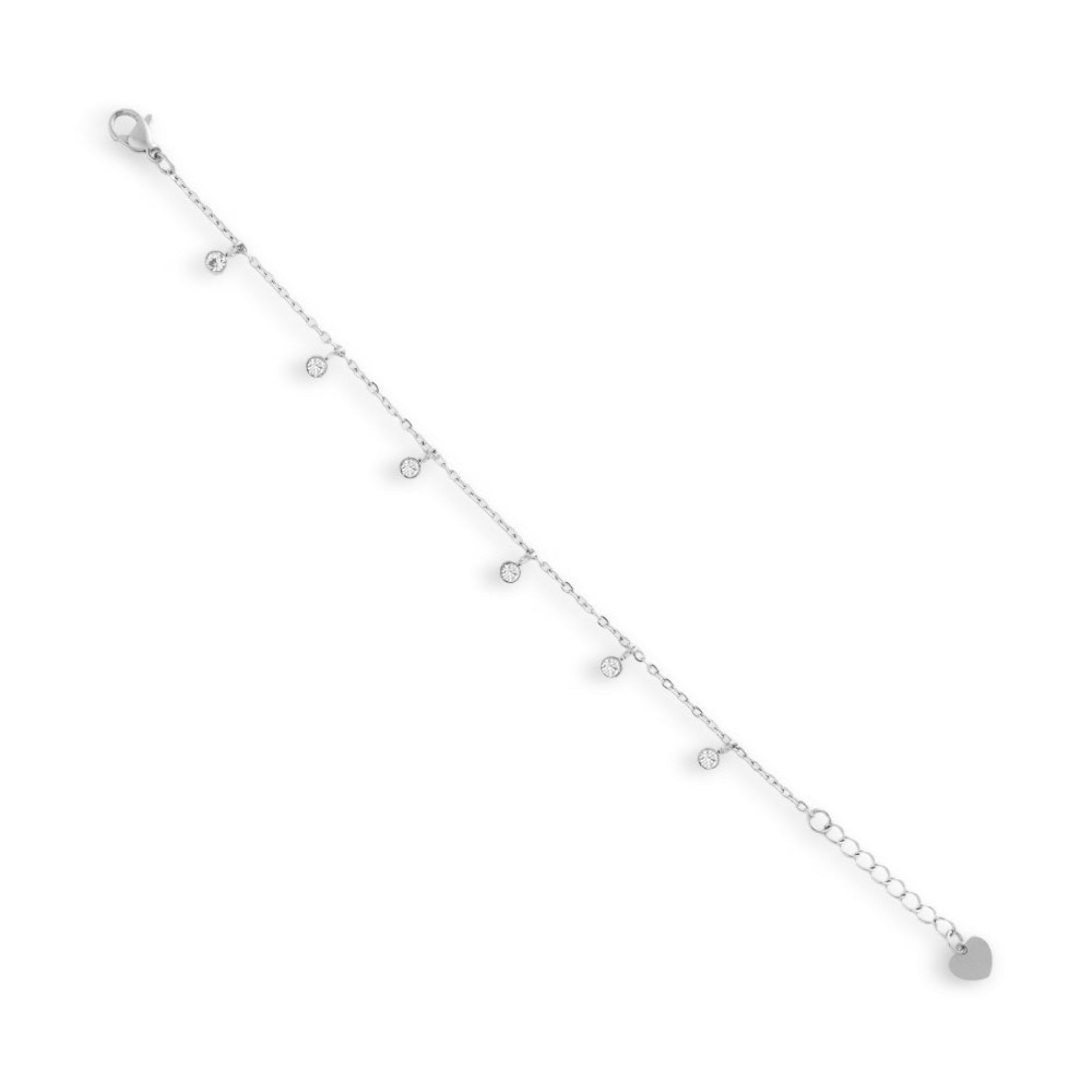 Dainty Crystal Drop Bracelet - EVRYJEWELS