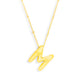 Bold Letter Initial Necklace - EVRYJEWELS