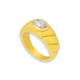Oval Stone Dome Ring - EVRYJEWELS