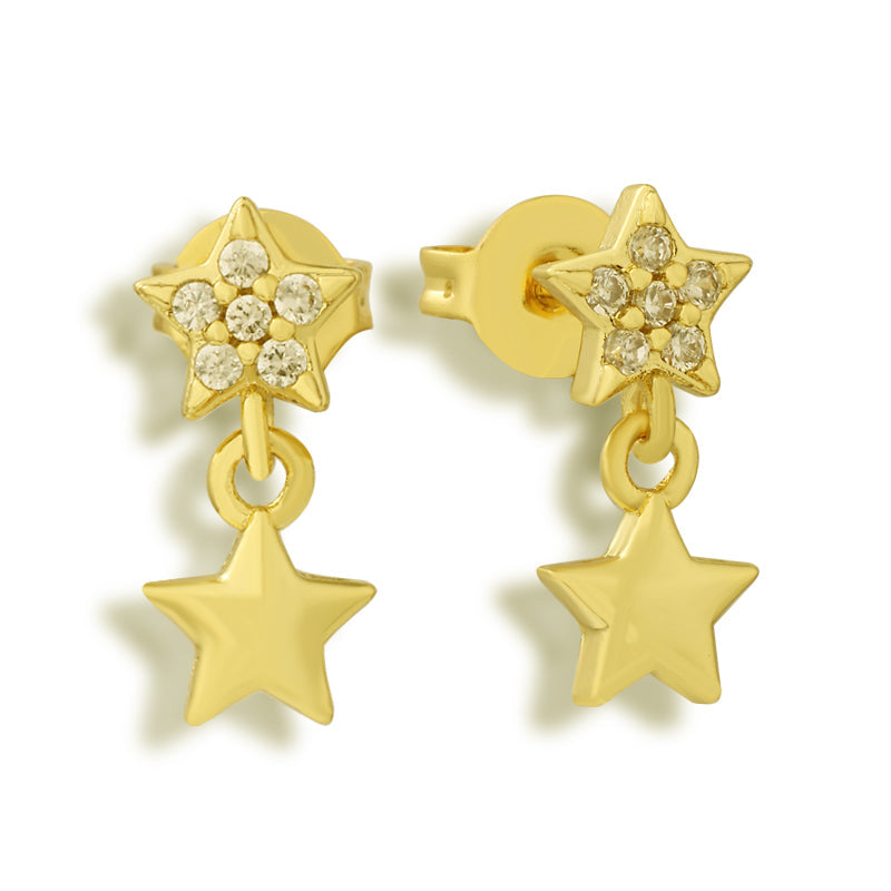 Brightest Star Earrings - EVRYJEWELS