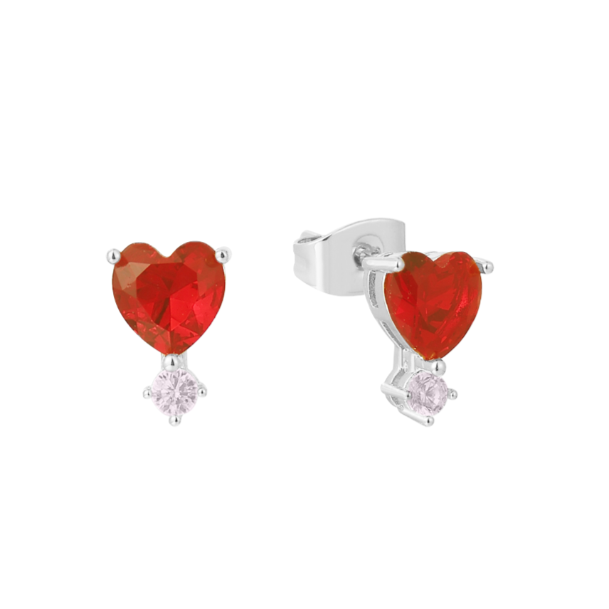 Candy Heart Studs - EVRYJEWELS