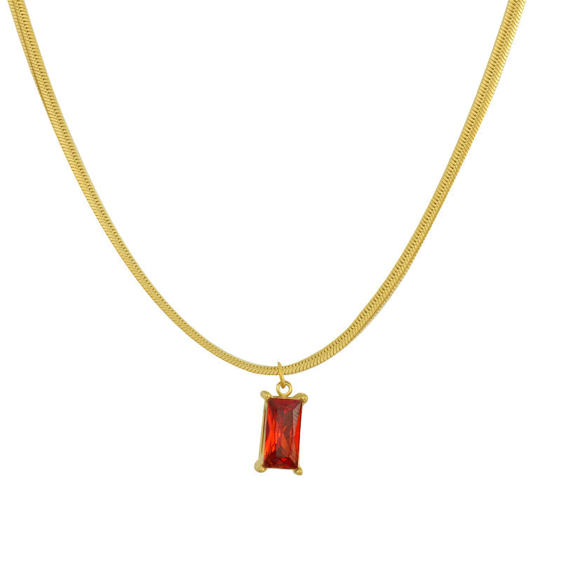 Champagne Necklace - EVRYJEWELS