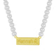 Custom/Personalized Pearl Necklace
