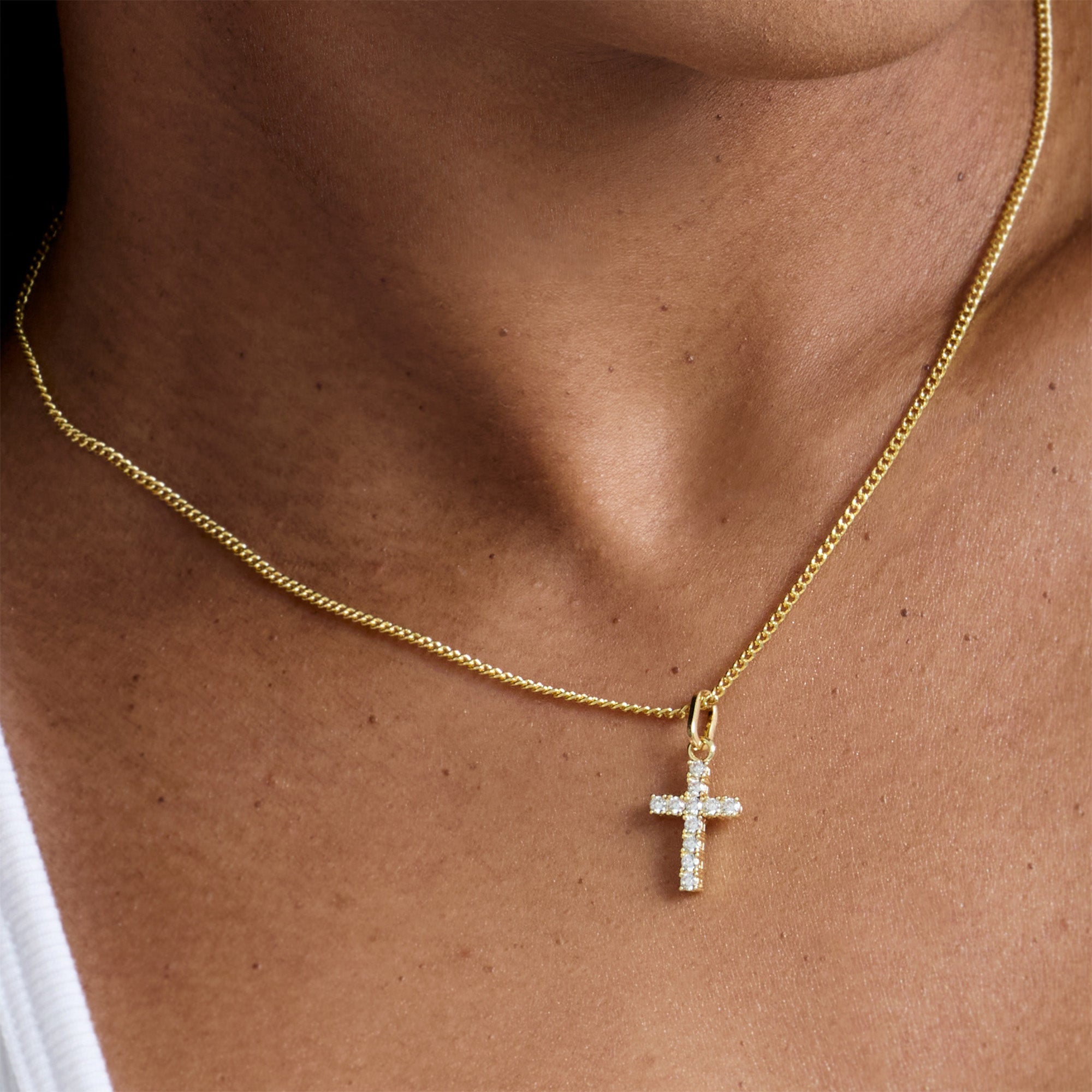 Double Cross Me Necklace