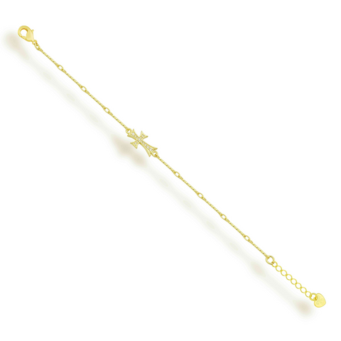 Double Cross Me Bracelet - EVRYJEWELS