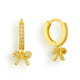 Gilded Bow Earrings - EVRYJEWELS
