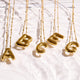 Starburst Initial Necklace