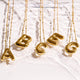 Starburst Initial Necklace