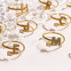 Sparkle Initial Wrap Ring
