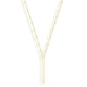 Sweet Pearl Lariat Necklace - EVRYJEWELS