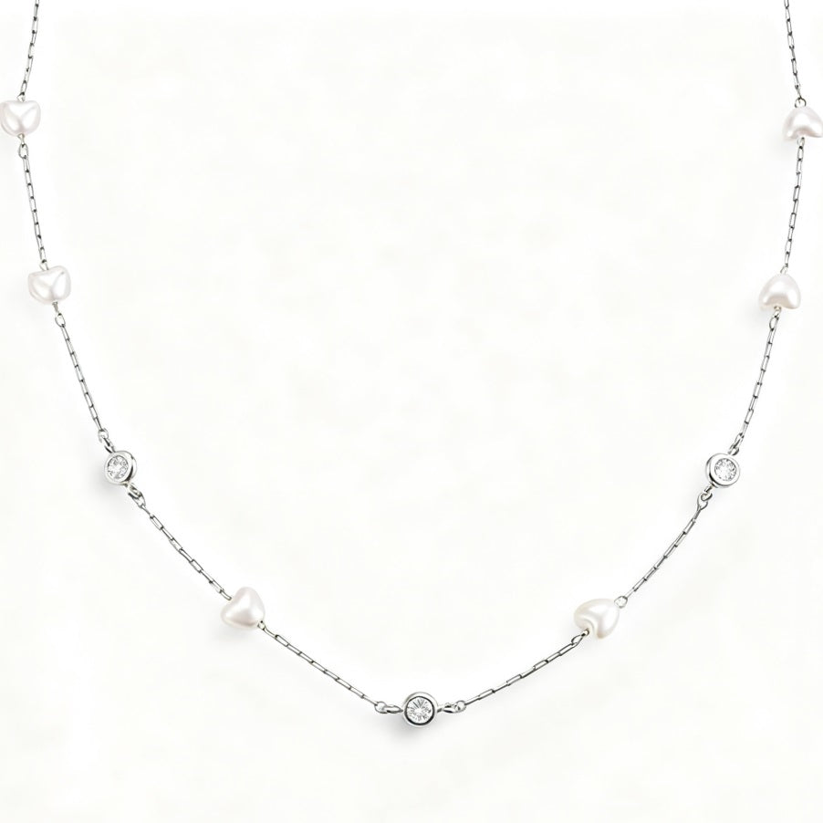 Sweet Pearl Necklace - EVRYJEWELS