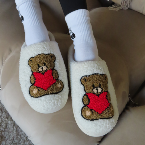 Teddy Slippers - EVRYJEWELS
