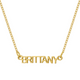 Custom/Personalized Mini Nameplate Necklace - EVRYJEWELS