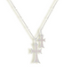Double Cross Me Necklace - EVRYJEWELS