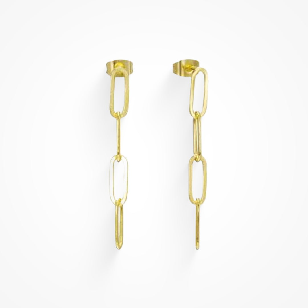 Link Up Earrings - EVRYJEWELS