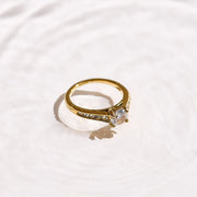 Travel Engagement Accent Ring