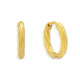 Twist Texture Huggie Hoop Earrings - EVRYJEWELS
