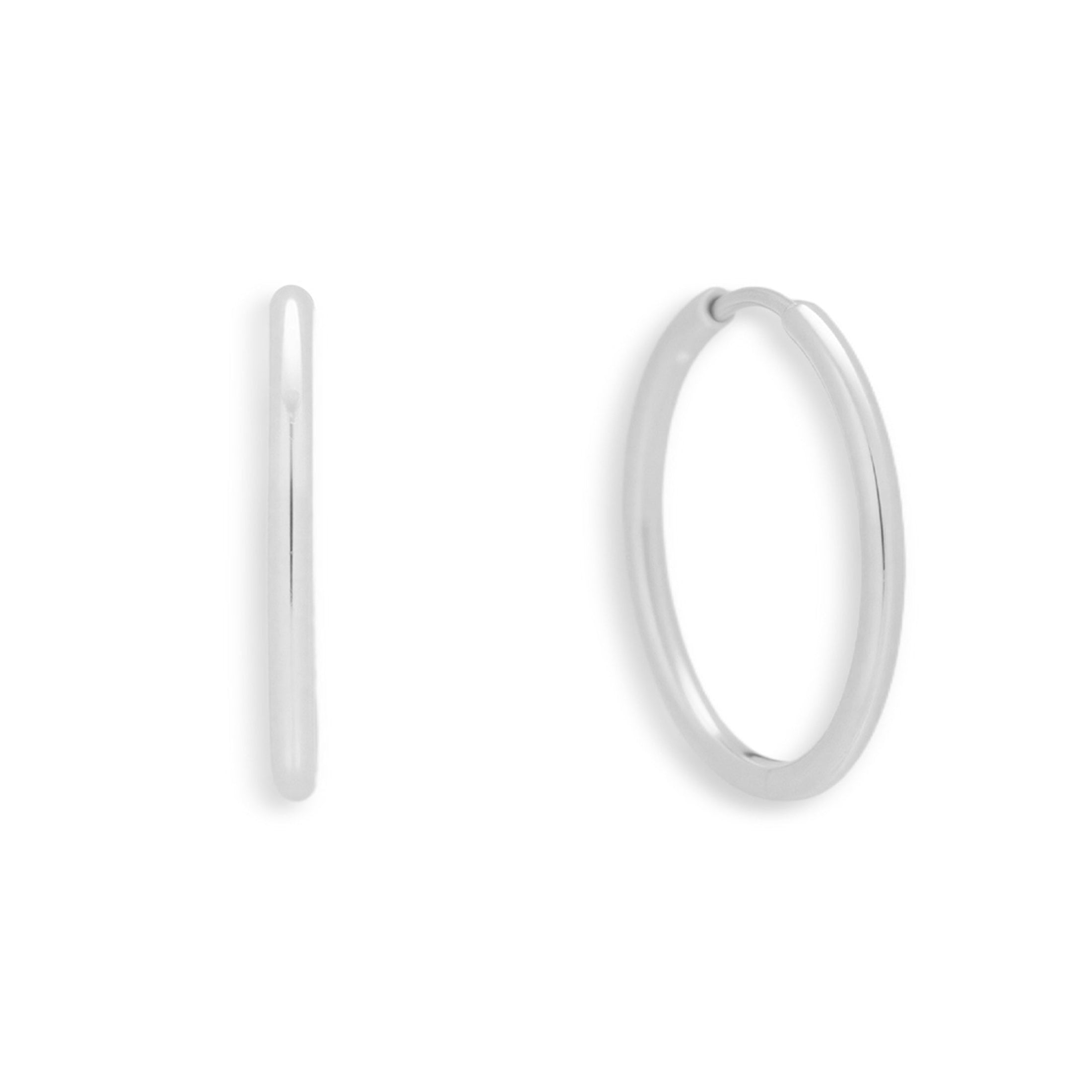 Thin Evryday Hoop Earrings - EVRYJEWELS