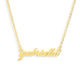 Custom/Personalized Lowercase Nameplate Cable Necklace - EVRYJEWELS
