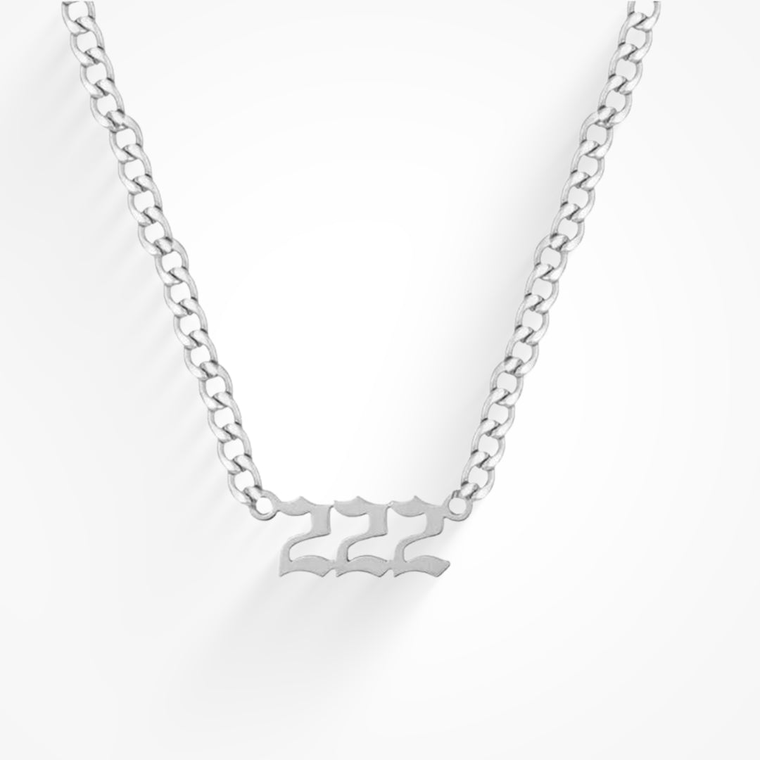 Angel Number Necklace - EVRYJEWELS