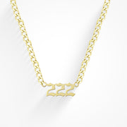 Angel Number Necklace - EVRYJEWELS