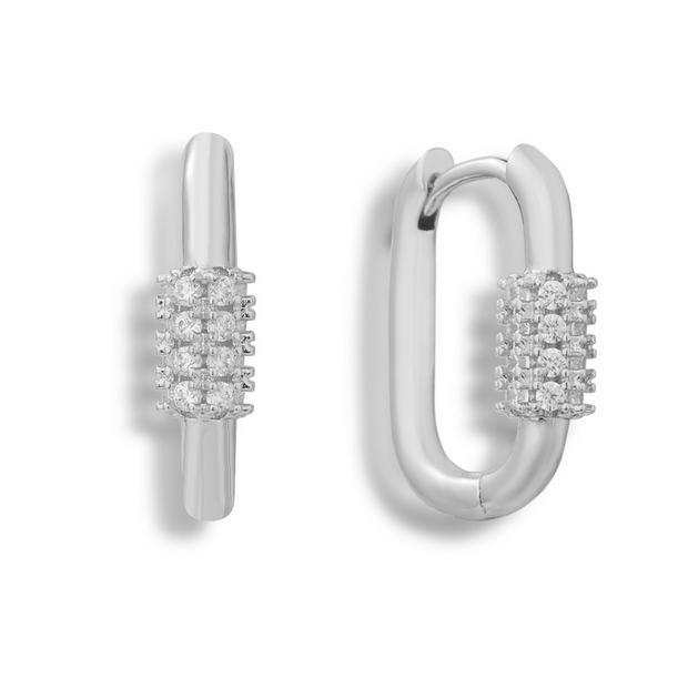 Carabiner Earrings - EVRYJEWELS