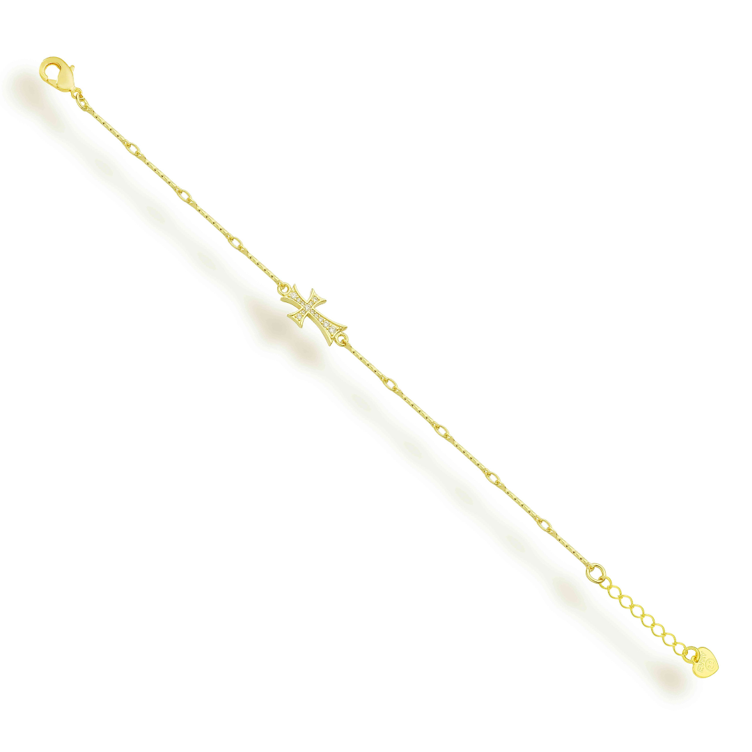 Double Cross Me Bracelet - EVRYJEWELS