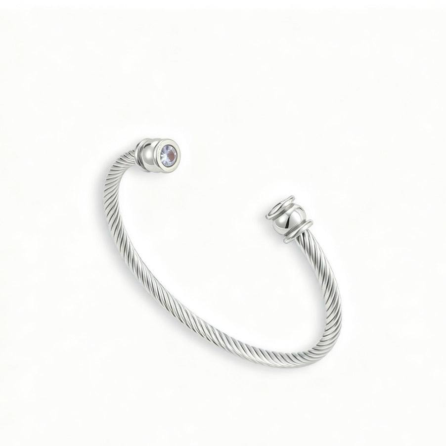 Eternal Twirl Bangle - EVRYJEWELS