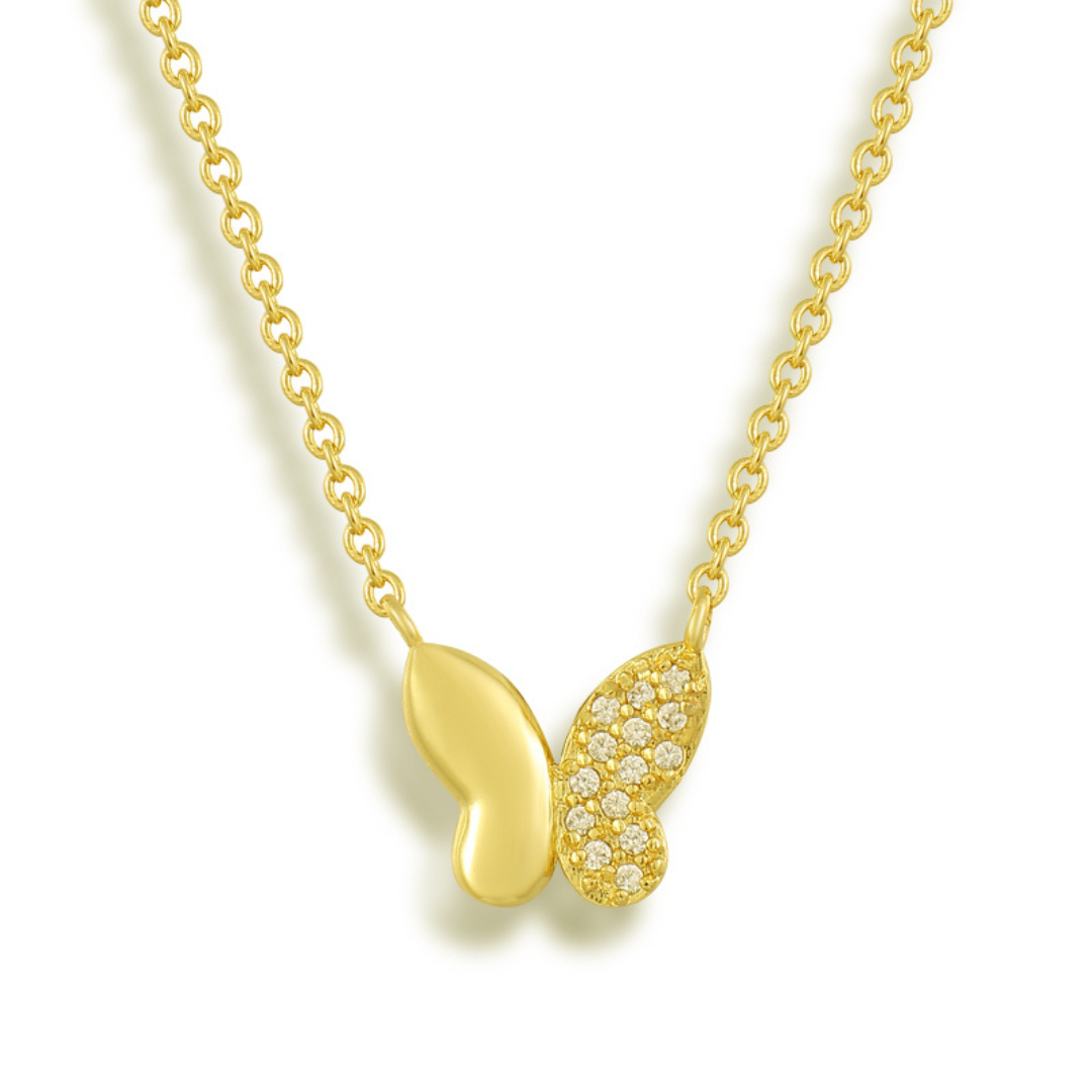 Fluttering Wings Necklace - EVRYJEWELS