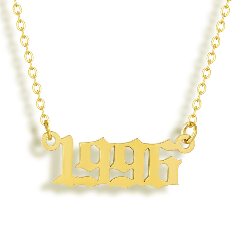 Golden Year Necklace - EVRYJEWELS