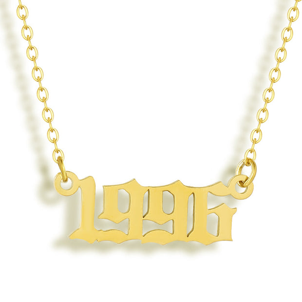 Golden Year Necklace - EVRYJEWELS