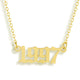 Golden Year Necklace - EVRYJEWELS