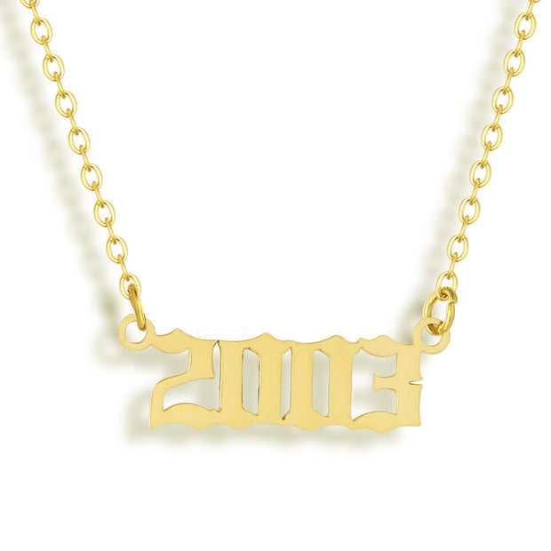 Golden Year Necklace - EVRYJEWELS