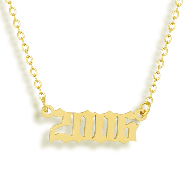 Golden Year Necklace - EVRYJEWELS