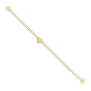 Heart of Gold Bracelet - EVRYJEWELS