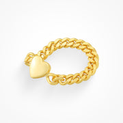 Heart of Gold Ring - EVRYJEWELS