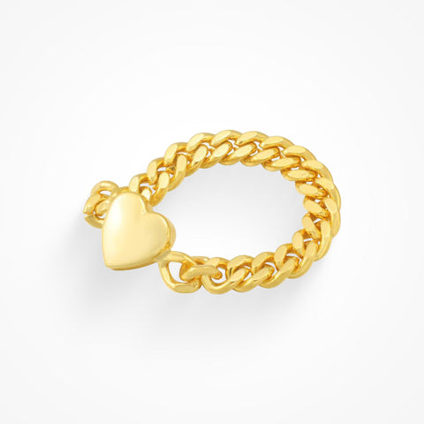 Heart of Gold Ring - EVRYJEWELS