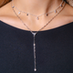 Heart of Stone Lariat Necklace