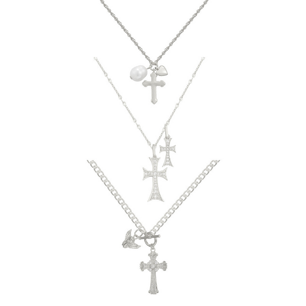Heavenly Bundle : 3 Piece Necklace Bundle - EVRYJEWELS
