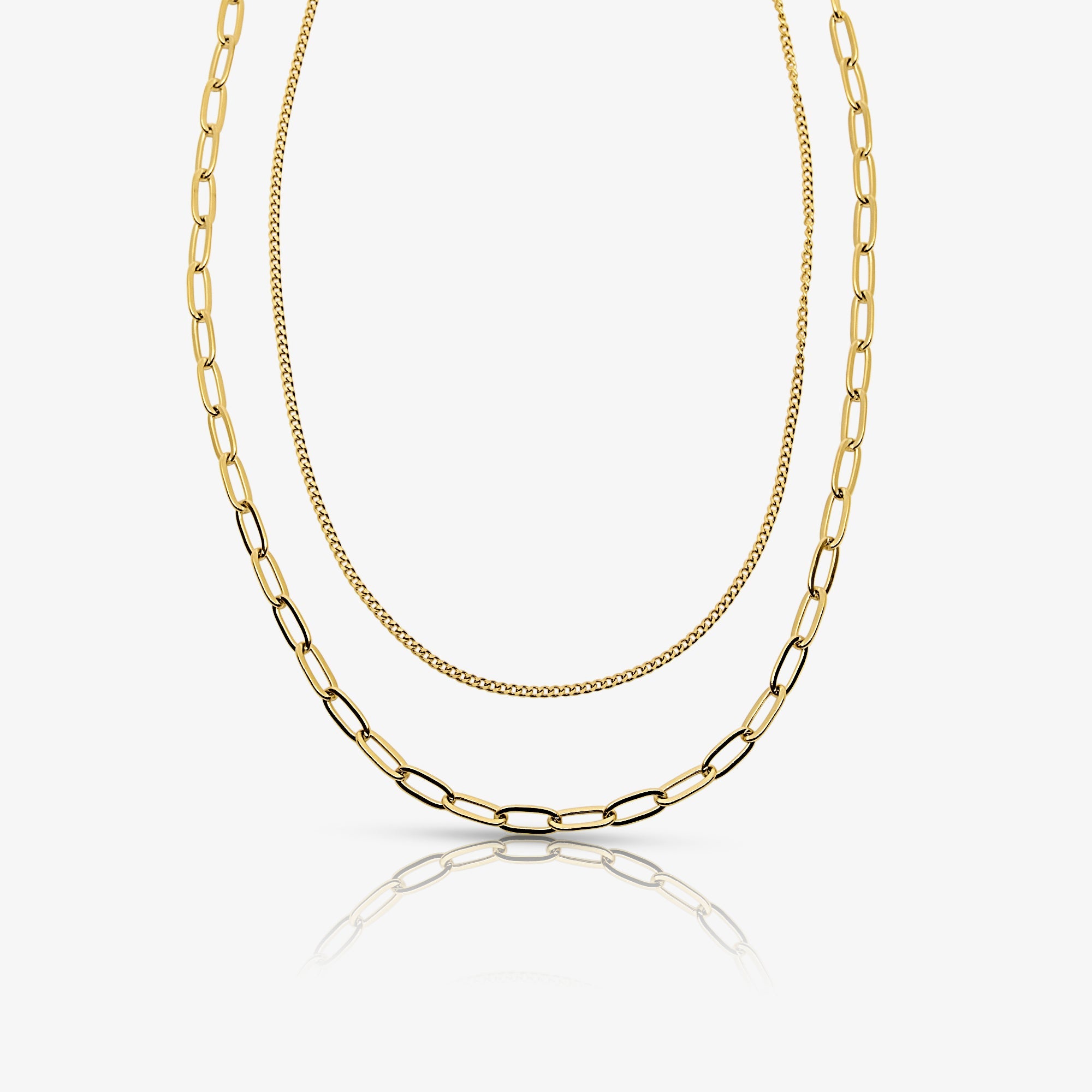 Perfect Pair Double Layered Necklace