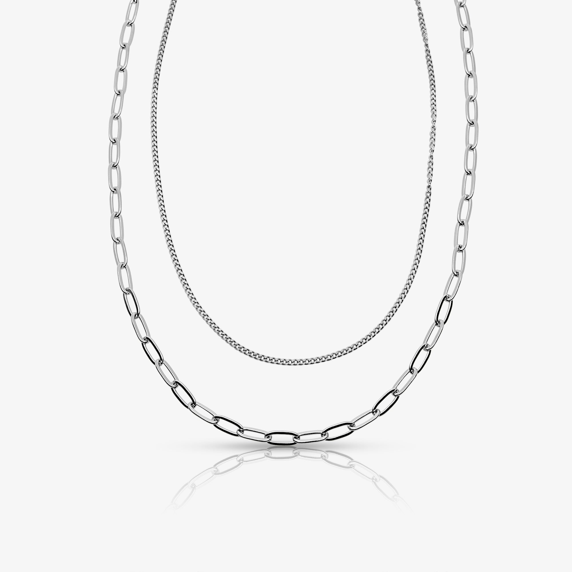 Perfect Pair Double Layered Necklace