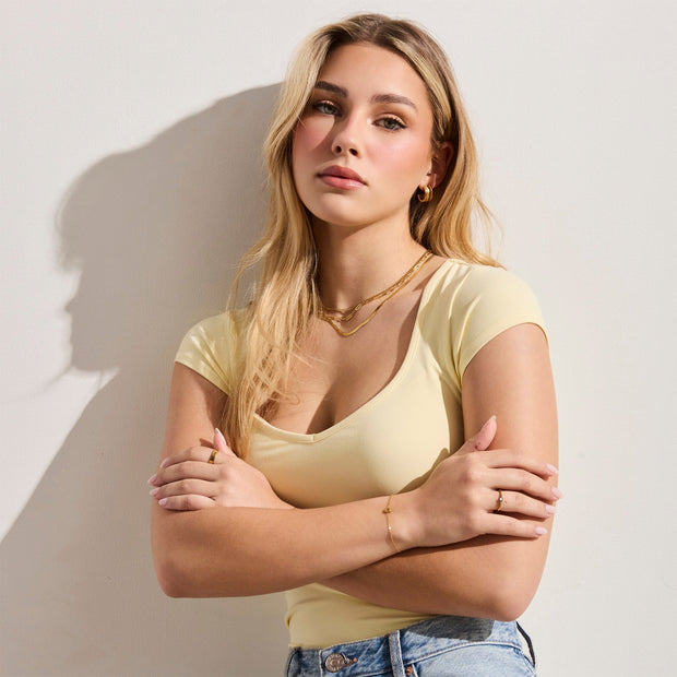 Triple Layer Chain Necklace Set