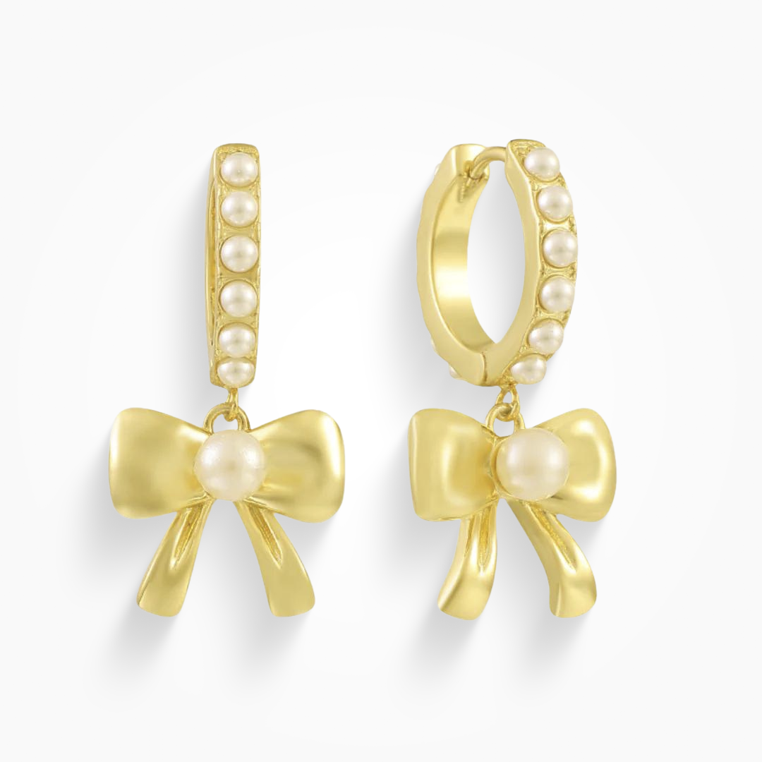 Put A Bow On It Earrings - EVRYJEWELS