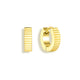 Ridges Earrings - EVRYJEWELS